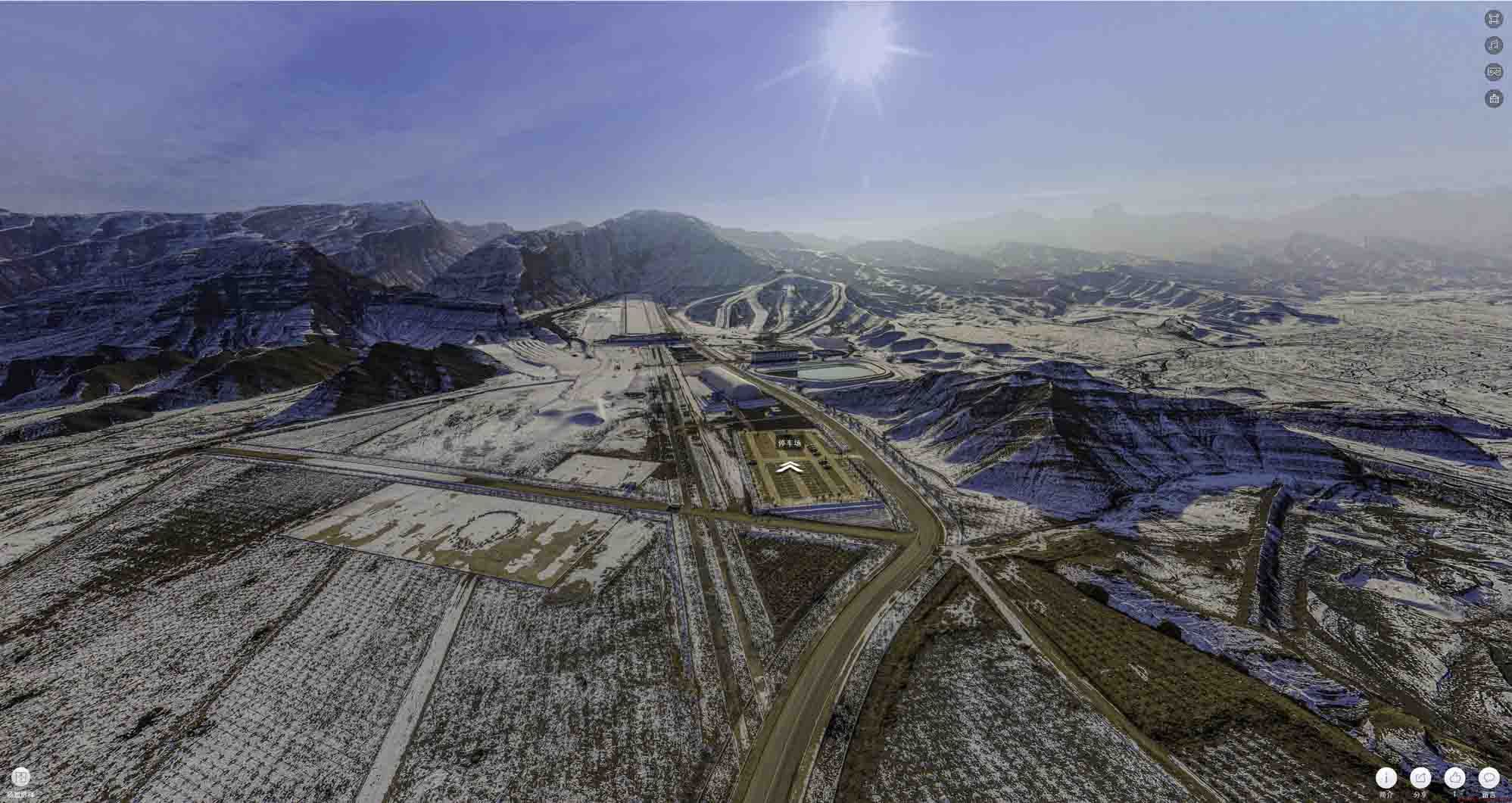 涪城720全景技术：开启全方位视觉新纪元——在手绘地图中的应用探索